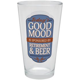 "Retirement" Pint Glass