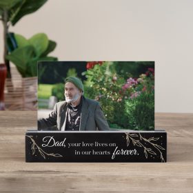 "Dad In Our Heart" Photo Bar