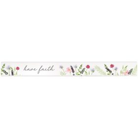 "Faith" Skinny Message Bar