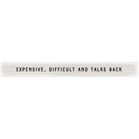 "Talks Back" Skinny Message Bar