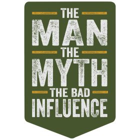 "The Man The Myth" Magnet