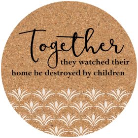 Together - Cork Coasters