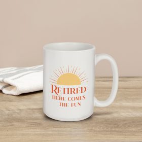 Retired Fun Boxed Mug
