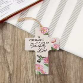 Beautifully lived - Cross Ornament