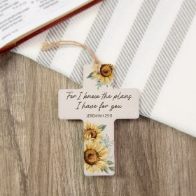 For I know the Plans - Cross Ornament