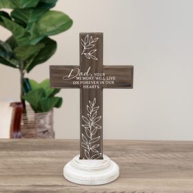 Dad - Wood Composite Cross