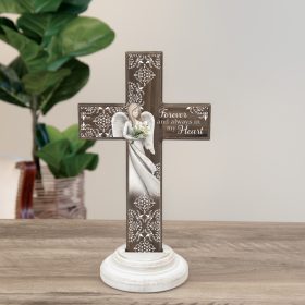 Forever and Always - Wood Composite Cross