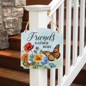 Monarch Friendse Metal Wall Decor