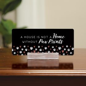 Paw Prints - Message Bar
