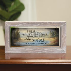 Always Near - Framed Message Bar