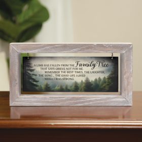Family Tree - Framed Message Bar