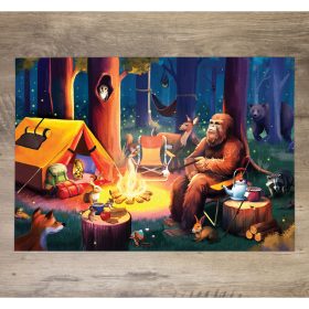 "Bigfoot Campout" 1000 piece Puzzle