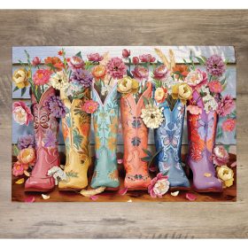 "Cowgirl Florals" 1000 piece Puzzle