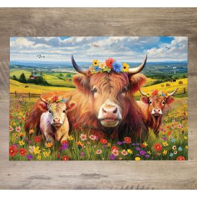 "Highland Cows" 1000 piece Puzzle