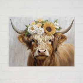 "Highland Cow" Wall Décor