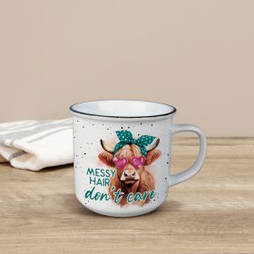 "Highland Cow" Vintage Mug