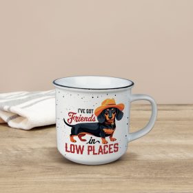 "Dachshund" Vintage Mug