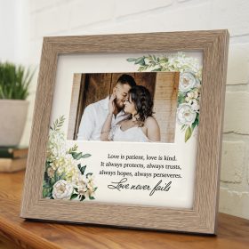 "Love Never Fails" Frame