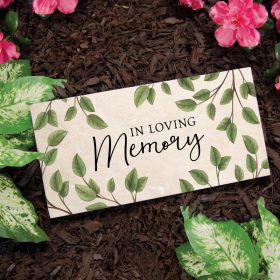 "Loving Memory" Marble Paver