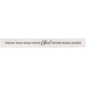 "Walk With God" Skinny Message Bar