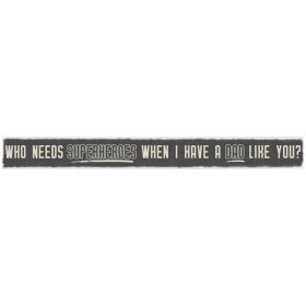 "Superhero" Skinny Message Bar
