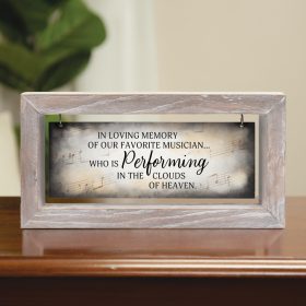 "Musician" Framed Message Bar