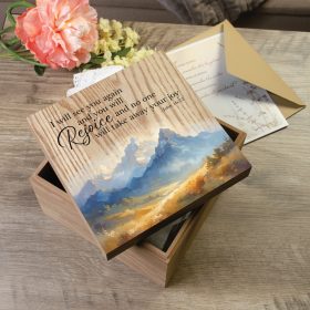 "Rejoice" Memory Box
