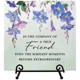 "True Friend" Easel Plaque