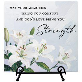 "Memories Comfort" Easel Plaque