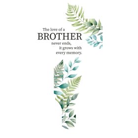 "Brother" Cross Garden Stake