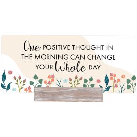 "Positive Thought" Message Bar