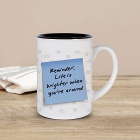 "Life Is Brighter" 20 Ounce Mug