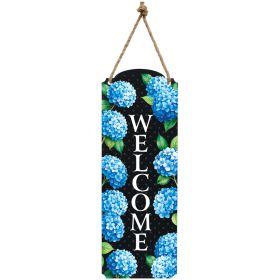 "Welcome" 18" Metal Wall Décor