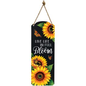 "Full Bloom" 18" Metal Wall Décor
