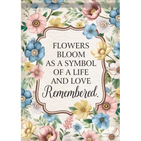 "Life Remembered"  - Eternal Garden Dura Soft™ Garden Flag