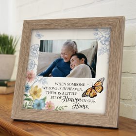 "Heaven in Our Home" Frame