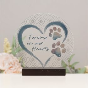 "In Our Hearts" Round Sitter