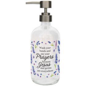 Jesus and Germs Soap Pump