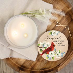 "Cardinals Appear" 3-Wick Candle