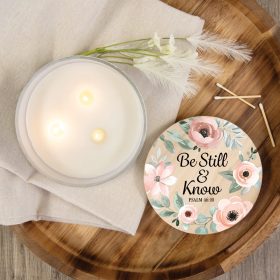 "Be Still & Know" 3-Wick Candle