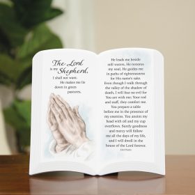 "23rd Psalm" Book Easel Plaque