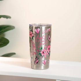 "Pink Ribbon" 20 Ounce Tumbler