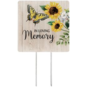 "Loving Memory" Plant Pick
