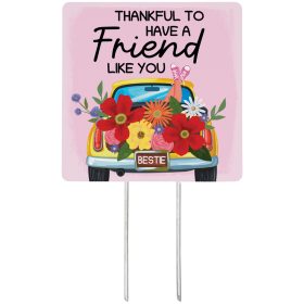 "Friend" Plant Pick