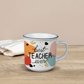 "Best Teacher" Vintage Mug