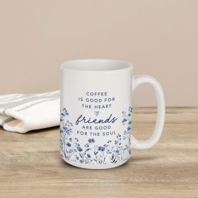 "Coffee & Friends" Boxed Mug