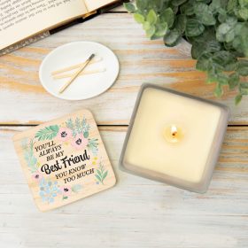 "Best Friend" Square Candle