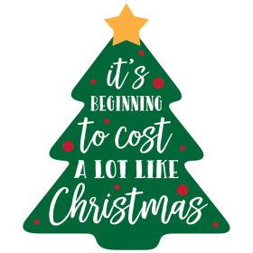"Cost Like Christma" Magnet
