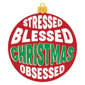"Christmas Obsessed" Magnet