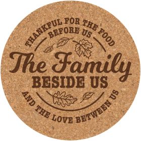 "The Family" Cork Trivet